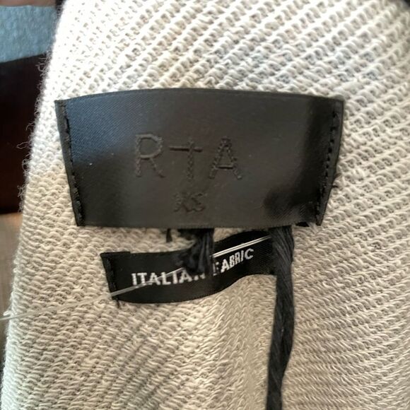 RtA Rachele Faux Leather Dress Black size XS - Picture 6 of 7